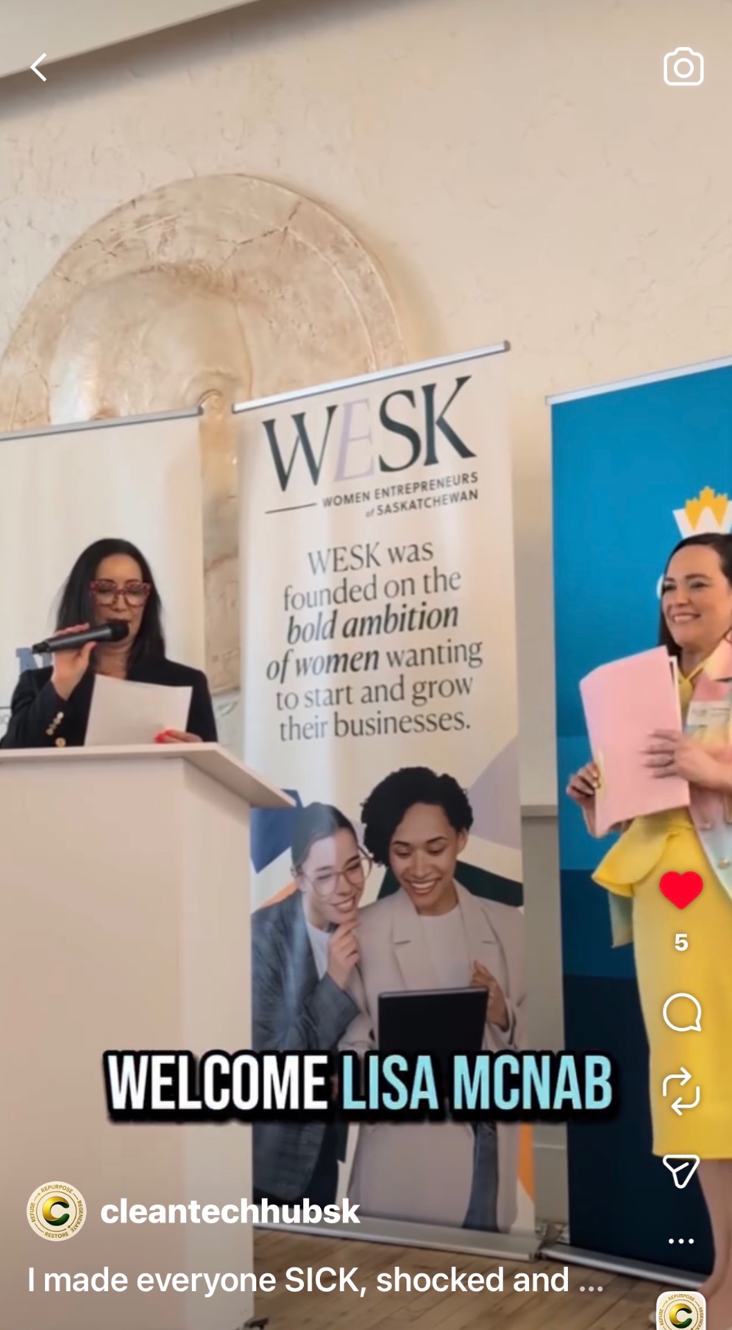 Welcome Lisa McNab — Women Entrepreneurs of Saskatchewan