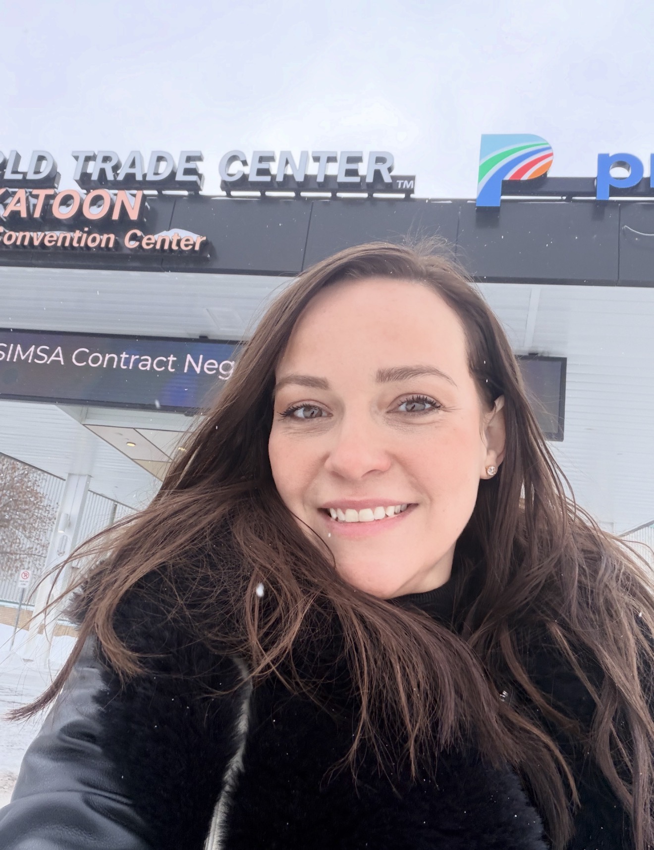 At the Saskatoon World Trade Center